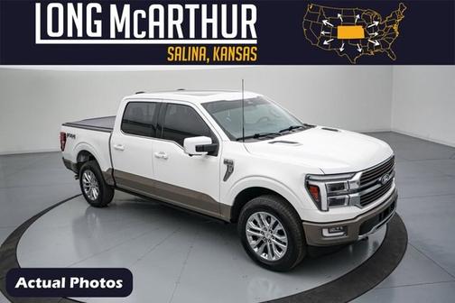STAR WHITE METALLIC TRICOAT 2025 Ford F-150 KING RANCH