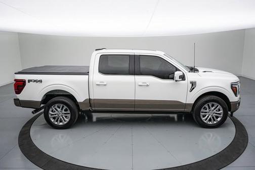 STAR WHITE METALLIC TRICOAT 2025 Ford F-150 KING RANCH