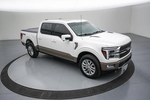 STAR WHITE METALLIC TRICOAT 2025 Ford F-150 KING RANCH