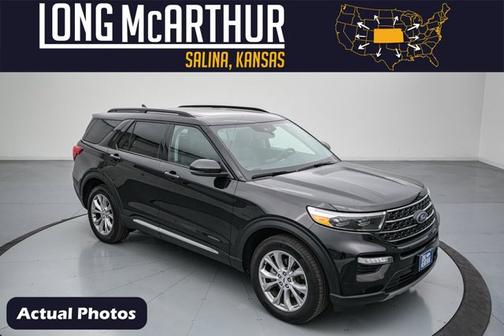 AGATE BLACK METALLIC 2024 Ford Explorer XLT
