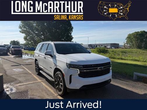 Summit White 2022 Chevrolet Tahoe RST