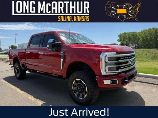RAPID RED 2023 Ford F-250 PLATINUM