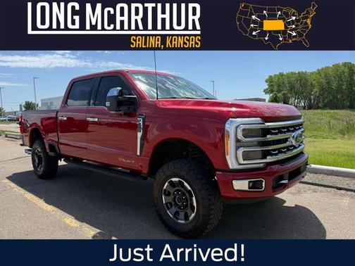RAPID RED 2023 Ford F-250 PLATINUM