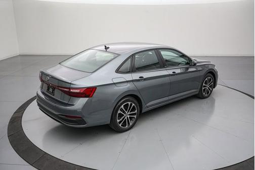Platinum Gray Metallic 2025 Volkswagen Jetta 1.5T SPORT