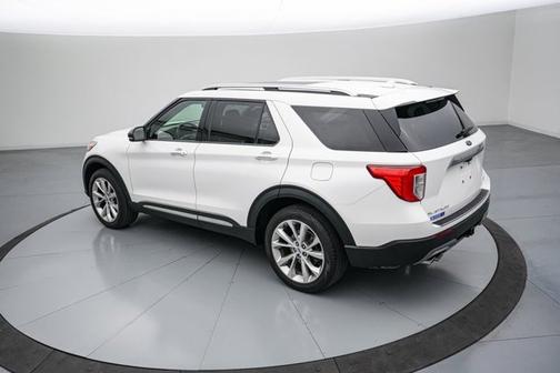 STAR WHITE MET TRI-COAT 2023 Ford Explorer PLATINUM
