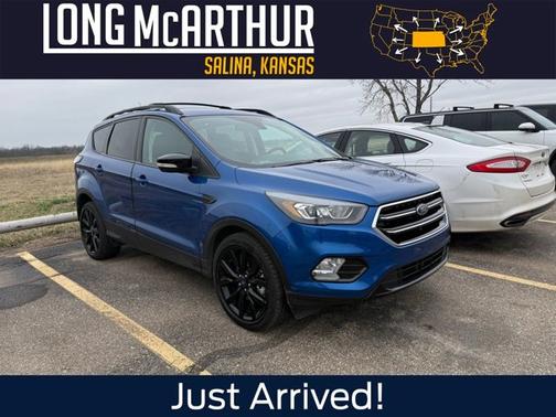 LIGHTNING BLUE METALLIC 2017 Ford Escape TITANIUM