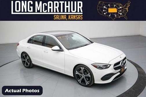 Polar White 2025 Mercedes-Benz C-Class C 300