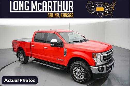 RACE RED 2021 Ford F-250 LARIAT