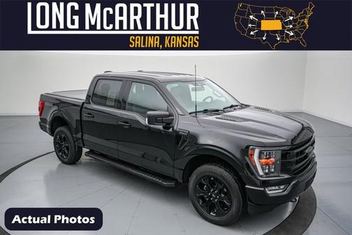 AGATE BLACK METALLIC 2023 Ford F-150 XLT