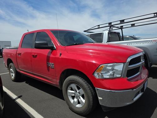Flame Red Clearcoat 2021 RAM 1500 Classic SLT