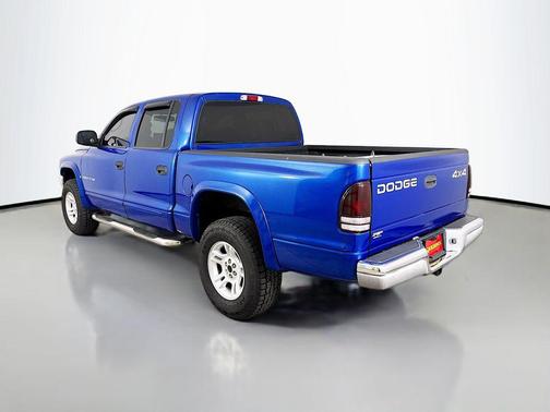 Atlantic Blue Pearlcoat 2002 Dodge Dakota SLT Quad Cab