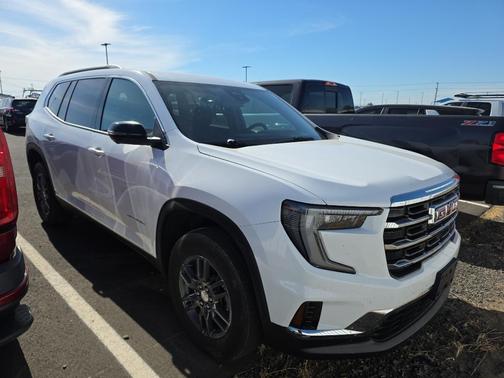Summit White 2025 GMC Acadia AWD Elevation