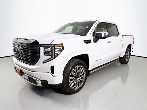 Glacier White Tricoat 2026 GMC Sierra 1500 Denali Ultimate