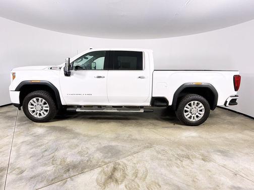 White Frost Tricoat 2022 GMC Sierra 3500 Denali