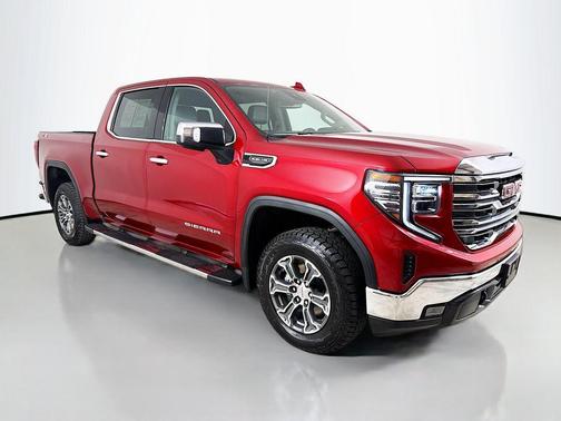 Volcanic Red Tintcoat 2023 GMC Sierra 1500 SLT