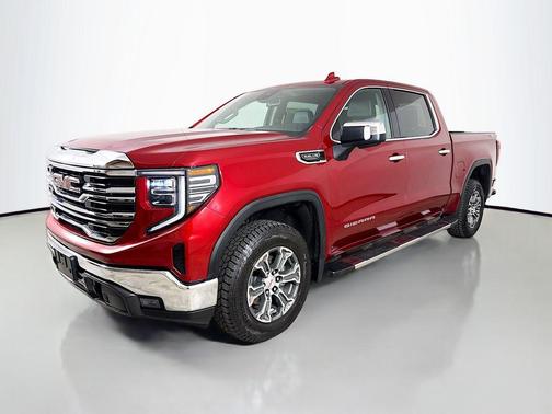 Volcanic Red Tintcoat 2023 GMC Sierra 1500 SLT