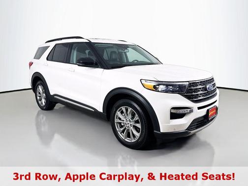 STAR WHITE MET TRI-COAT 2023 Ford Explorer XLT