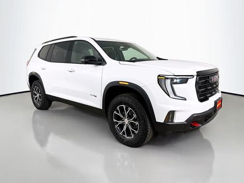 Glacier White Tricoat 2026 GMC Acadia AT4 AWD