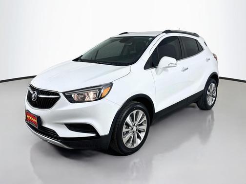 Summit White 2019 Buick Encore Preferred