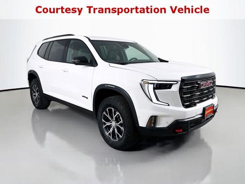 Summit White 2026 GMC Acadia AT4 AWD