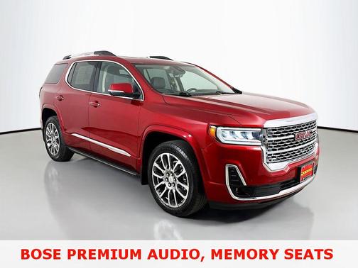 Volcanic Red Tintcoat 2023 GMC Acadia Denali