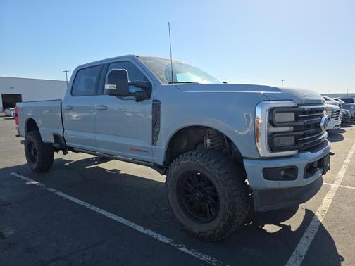 GLACIER GRAY 2025 Ford F-350 Platinum