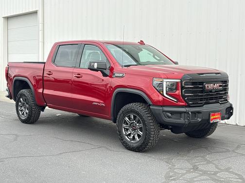 Volcanic Red Tintcoat 2026 GMC Sierra 1500 AT4X