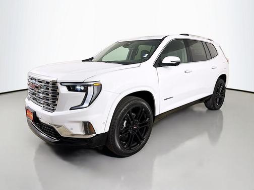 Glacier White Tricoat 2026 GMC Acadia Denali