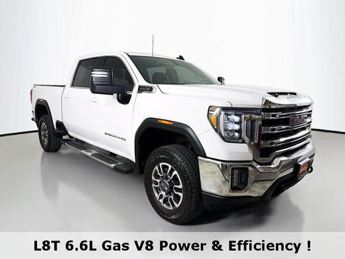Summit White 2022 GMC Sierra 2500 SLE