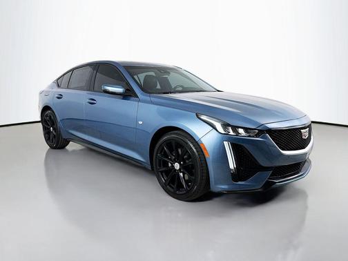 Midnight Steel Metallic 2023 Cadillac CT5 Sport