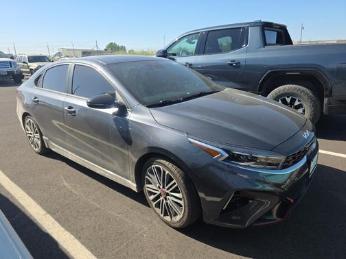 Gravity Gray 2023 Kia Forte GT