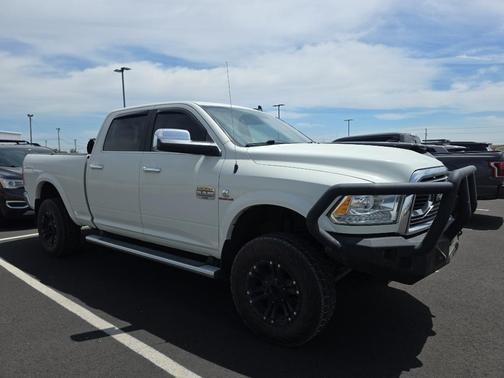 Pearl White 2018 RAM 3500 Longhorn