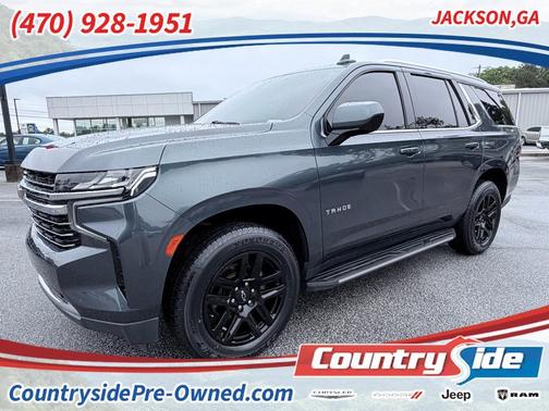 Shadow Gray Metallic 2021 Chevrolet Tahoe LT