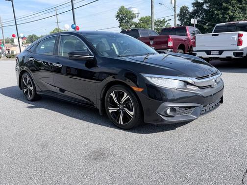 Crystal Black Pearl 2017 Honda Civic Touring
