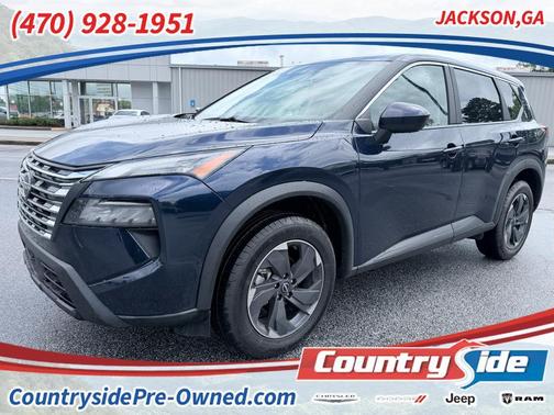 Deep Ocean Blue 2025 Nissan Rogue SV