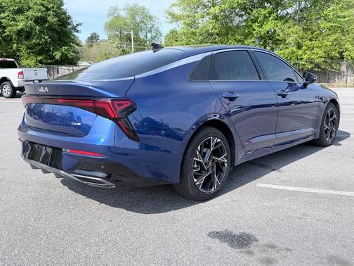 Blue 2025 Kia K5 GT-Line