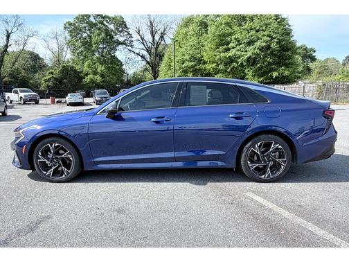 Blue 2025 Kia K5 GT-Line