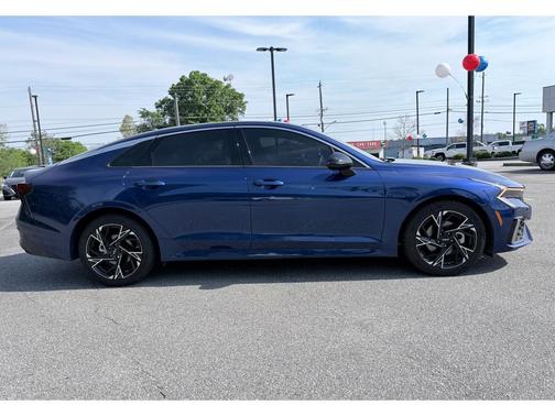 Blue 2025 Kia K5 GT-Line