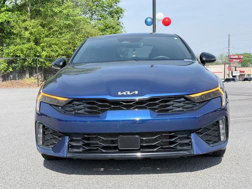 Blue 2025 Kia K5 GT-Line