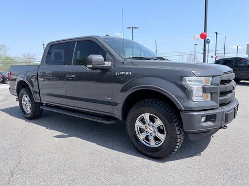 Lithium Gray 2016 Ford F-150 Lariat