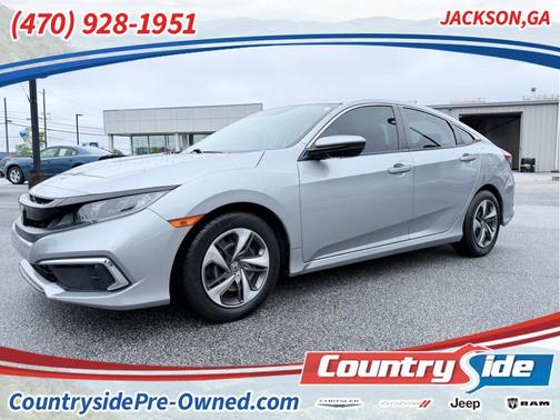Lunar Silver Metallic 2019 Honda Civic LX