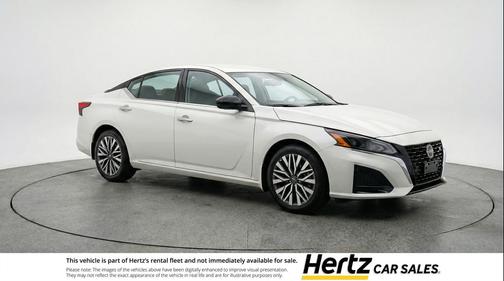 Glacier White 2025 Nissan Altima SV FWD