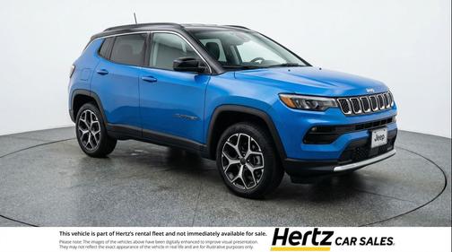Hydro Blue Pearlcoat 2025 Jeep Compass Limited