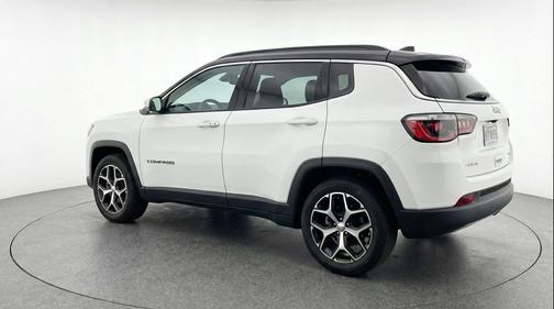 Bright White Clearcoat 2025 Jeep Compass Limited