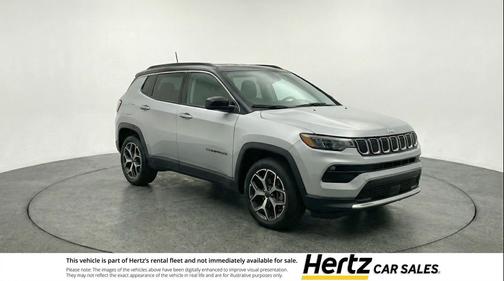 Silver Zynith Metallic Clearcoat 2025 Jeep Compass Limited