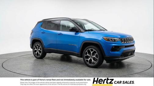 Hydro Blue Pearlcoat 2025 Jeep Compass Limited