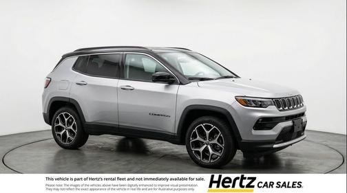 Silver Zynith Metallic Clearcoat 2025 Jeep Compass Limited