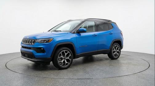 Hydro Blue Pearlcoat 2025 Jeep Compass Limited