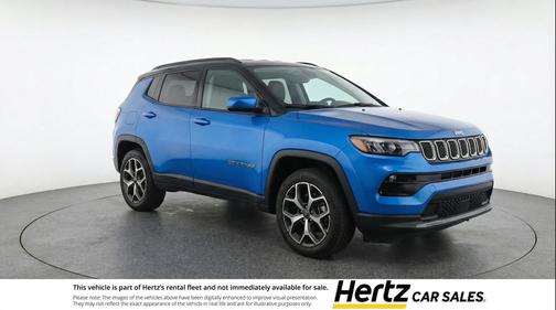 Hydro Blue Pearlcoat 2025 Jeep Compass Limited