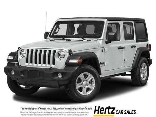 Bright White Clearcoat 2023 Jeep Wrangler Sport